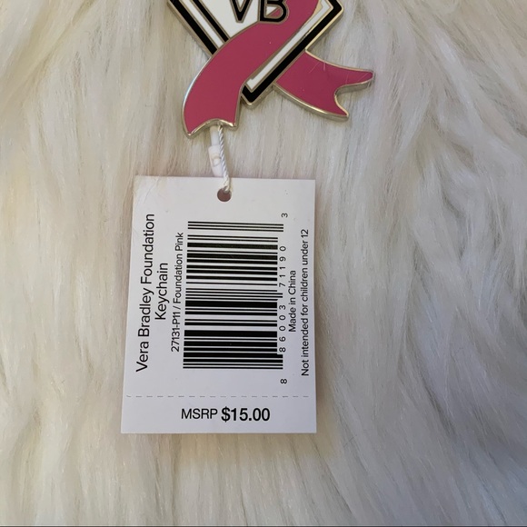 Vera Bradley Keychains - New x2 - Twice as Nice - Picture 7 of 13